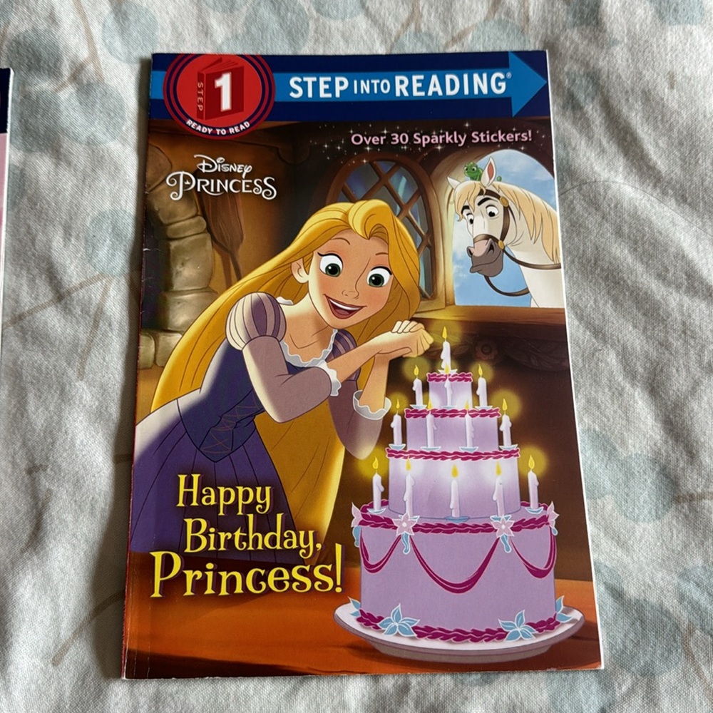 Step Into Reading Disney Princess Level 1 Pre-K / K Book Bundle - Picture 14 of 16